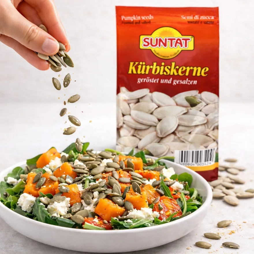 SUNTAT Kürbiskerne ungeschält geröstet & gesalzen - 800g