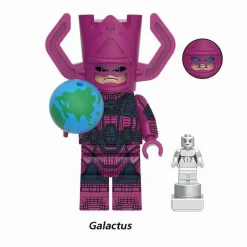 Superhelden Marvel Fantastic 4 F4 SilverSurfer Torch Storm Bausteine LxxO kompatibel