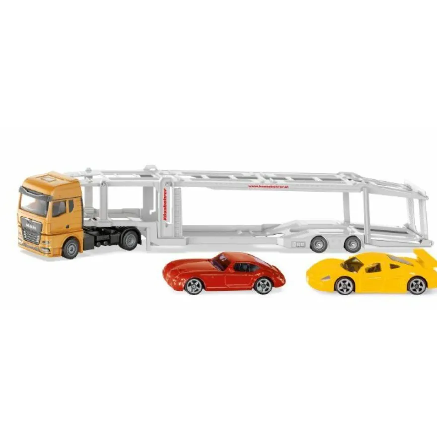 Super Man Autotransporter (Blau/Weiß)