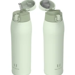 Super Sparrow Edelstahl Trinkflasche Thermosflasche 950ml M Hellgrün
