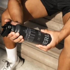 Super Sparrow Trinkflasche Edelstahl Thermobecher FlipFlow mit Strohhalm