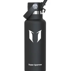 Super Sparrow Trinkflasche Edelstahl Thermobecher FlipFlow mit Strohhalm