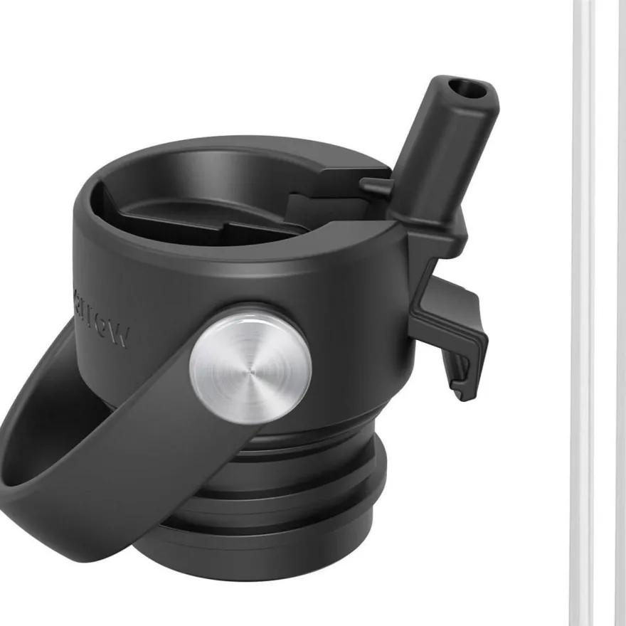 Super Sparrow Trinkflasche Edelstahl Thermobecher FlipFlow mit Strohhalm
