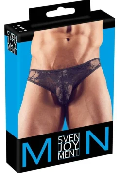 Svenjoyment Eleganter Herren Spitzen-Slip