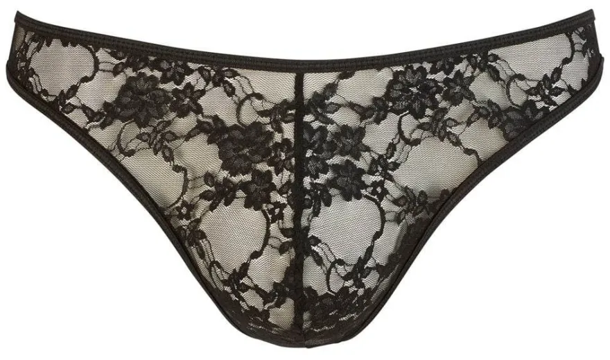 Svenjoyment Eleganter Herren Spitzen-Slip