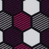 Swafing Crazy Shapes by Lycklig Design, Sweat angeraut, Waben, lila, pink VE 0,25 m