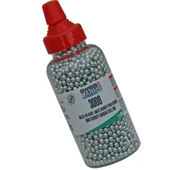Swiss Arms Stahlrundkugeln silber BBs 4,5 mm 3.000 Stk. für Luftpistolen- und Gewehre