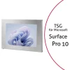 TabLines TSG107E Tablet Schutzgehäuse für Microsoft Surface Pro 10, Edelstahl