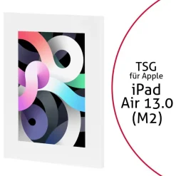 TabLines TSG101W Tablet Schutzgehäuse für Apple iPad Air 13.0 (M2), weiß