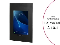 TabLines TWE049B Tablet Wandeinbau für Samsung Tab A 10.1 (2016) - HB, schwarz