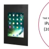 TabLines TWE034B Tablet Wandeinbau für Apple iPad 5 (2017), schwarz