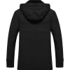 Tacvasen Herren Winterjacke Warme Fleecejacke Militärjacke Lässige Gefütterte