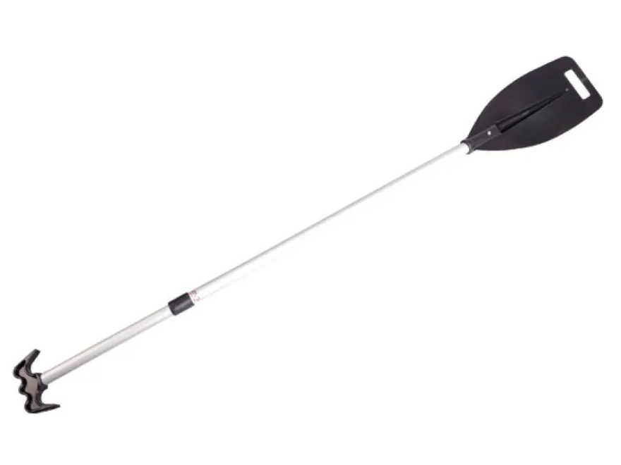 Talamex Alu Stechpaddel Teleskop Bootshaken 1,2m- 1,80m Aluminium