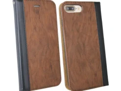 Tasche Apple iPhone 8 Plus Gold Handyhülle Schutzhülle Flip Case Cover Etui Hülle