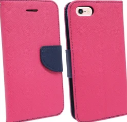 Tasche Apple iPhone 8 Plus Gold Handyhülle Schutzhülle Flip Case Cover Etui Hülle