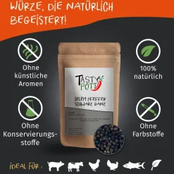 Tasty Pott Belem Pfeffer schwarz ganz - im Beutel