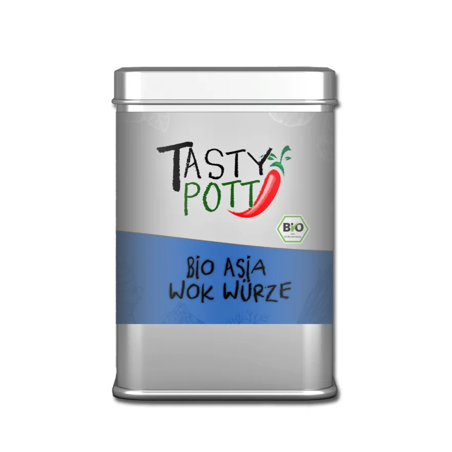 Tasty Pott Bio Asia Wok Würze - 100g Dose