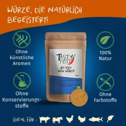 Tasty Pott Bio Asia Wok Würze - 100g Dose