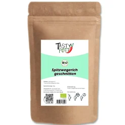 Tasty Pott Bio Spitzwegerich getrocknet & geschnitten - im Beutel