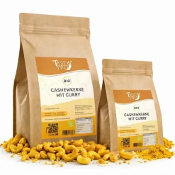 Tasty Pott Cashewkerne Curry geröstet und gesalzen - im Beutel