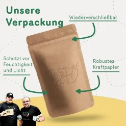 Tasty Pott Protein Soja Crispies mit 60% Eiweiß - im Beutel