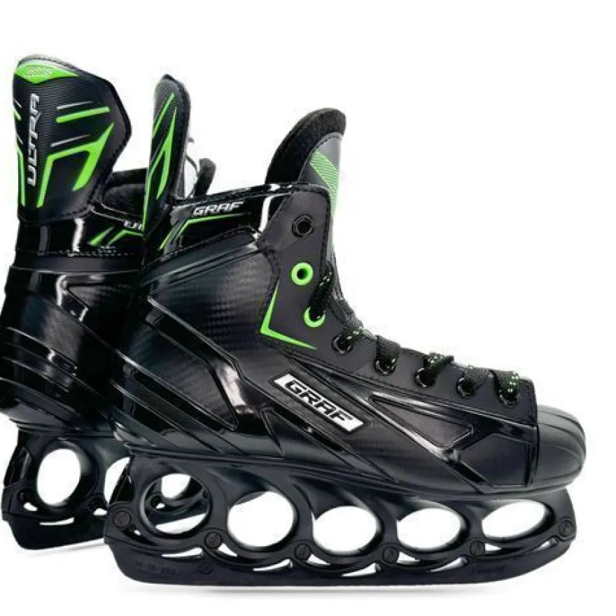 tblade Schlittschuhe Graf G875 Black Edition Freestyle Schlittschuh Größe 41