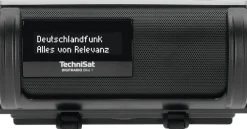 TechniSat Digitradio Bike 1 | DAB+/UKW-Radio für Fahrräder, Akku | schwarz