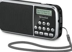 TechniSat VIOLA 3 | portables DAB+ Radio mit LED Taschenlampenfunktion | schwarz