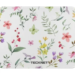 Tecknet Mauspad 28 x 21 cm, wasserdicht, rutschfest, für PC, Büro, Gaming