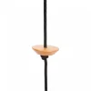 Tellerschaukel mit Kletterseil - Black Line