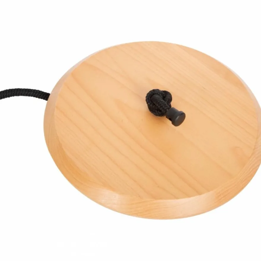 Tellerschaukel mit Kletterseil - Black Line