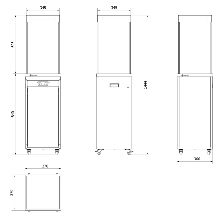 Terrassenheizer Gas PATIO LIGHT granito