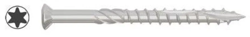 Terrassenschrauben 5x40 mm - 70 mm Terrassen Schraube C1 Edelstahl Torx