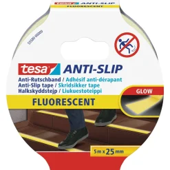 tesa Anti-Rutschband, fluoreszierend, 5m x 25mm