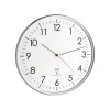 TFA - Analoge Funk-Wanduhr 60.3514 - weiß/silber