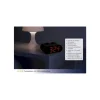 TFA - Digitaler Funk-Wecker mit USB-Ladefunktion Ellypse 60.2551.01 - schwarz