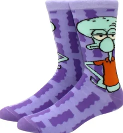 Thaddäus Q. Tentakel Cartoon Motiv-Socken SpongeBob Lustige Heroes Thaddäus Socken