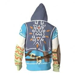 The Legend of Zelda Tears of the Kingdom 3D Hoodies Zip Sweatshirts Jacke Mantel