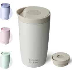 Thermobecher 350ml auslaufsicher, Quick-Press, Isolierbecher Travel Mug