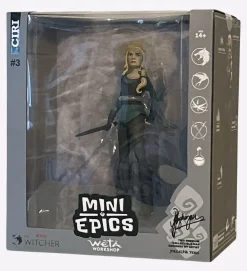 The Witcher Mini Epics #3 Ciri Figur 15 cm Groß Weta Workshop