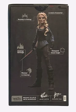 The Witcher Mini Epics #3 Ciri Figur 15 cm Groß Weta Workshop