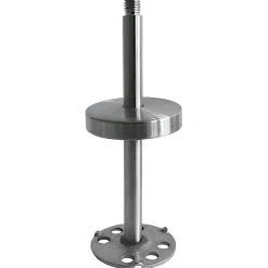 TIBU Fußstütze Edelstahl V2A Halter 20 / 25 cm Bar Tresen Stange Handlauf