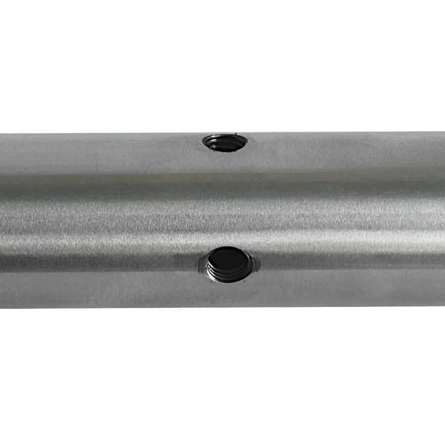 TIBU Fußstütze Edelstahl V2A Halter 20 / 25 cm Bar Tresen Stange Handlauf
