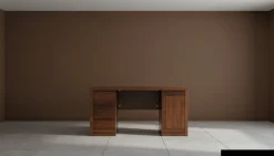 Tisch Schreibtisch Holztisch Computertisch Massivholz Bürotisch Büromöbel Tische
