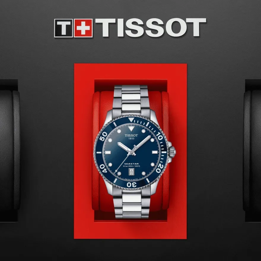 Tissot Herrenuhr Seastar 1000 T1204101104100