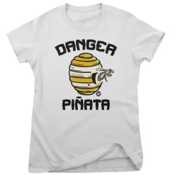 Todd Goldman Art Damen T-Shirt Danger Pinata-ToddArt Girly Tee TDA-5-ANI032W