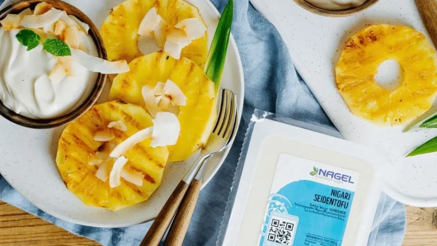 Tofu Nagel Nigari 5x 380g Seidentofu Ei-Ersatz aus Sojabohnen vegan zum Backen
