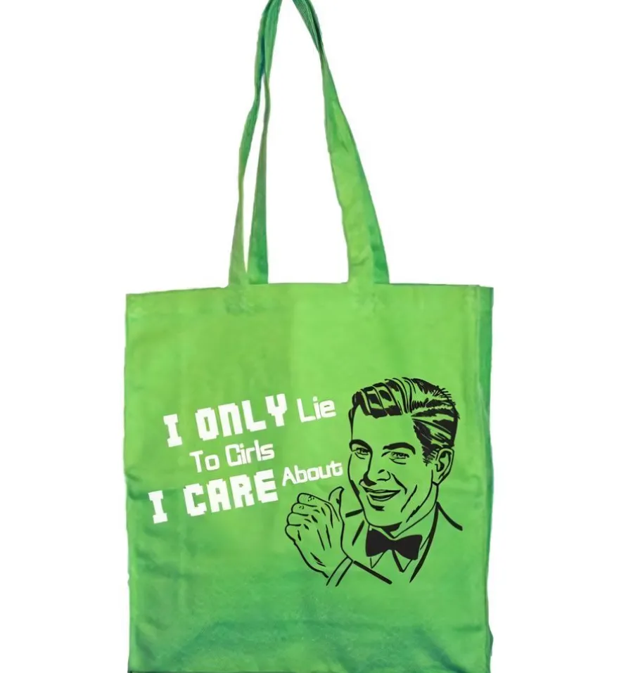 Tokigt I Only Lie To Girls Tote Bag SH-4-14035-LFH3-4