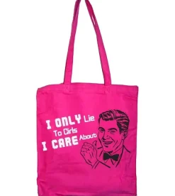 Tokigt I Only Lie To Girls Tote Bag SH-4-14035-LFH3-4