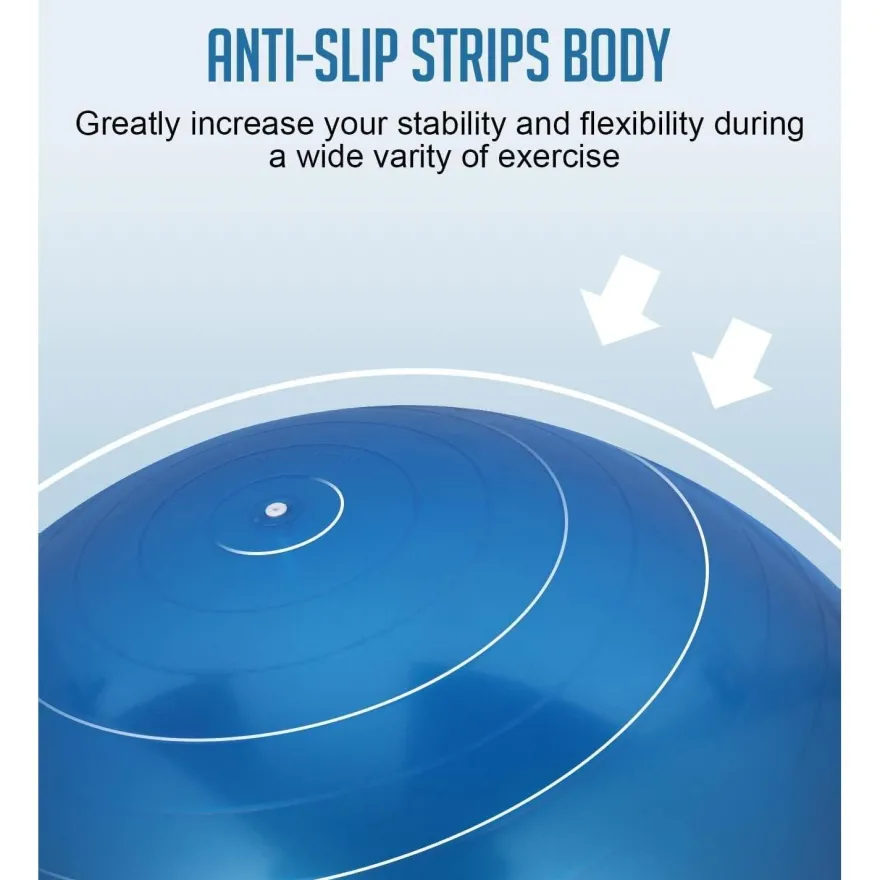 Tomshoo Anti-Burst Yoga Ball | Stabilitäts- und Balanceball für Fitness